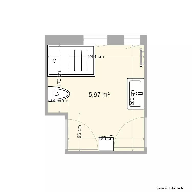 projet sdb Saver1.0. Plan de 