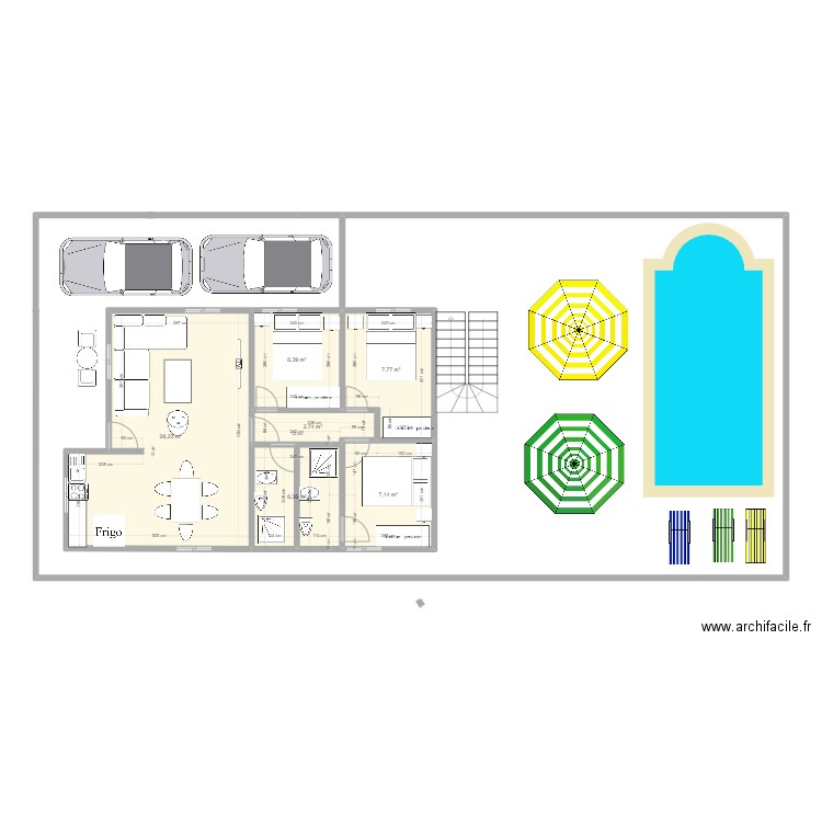 APPARTEMENT FB. Plan de 0 pièce et 0 m2
