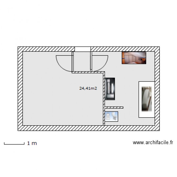 bureau1. Plan de 0 pièce et 0 m2