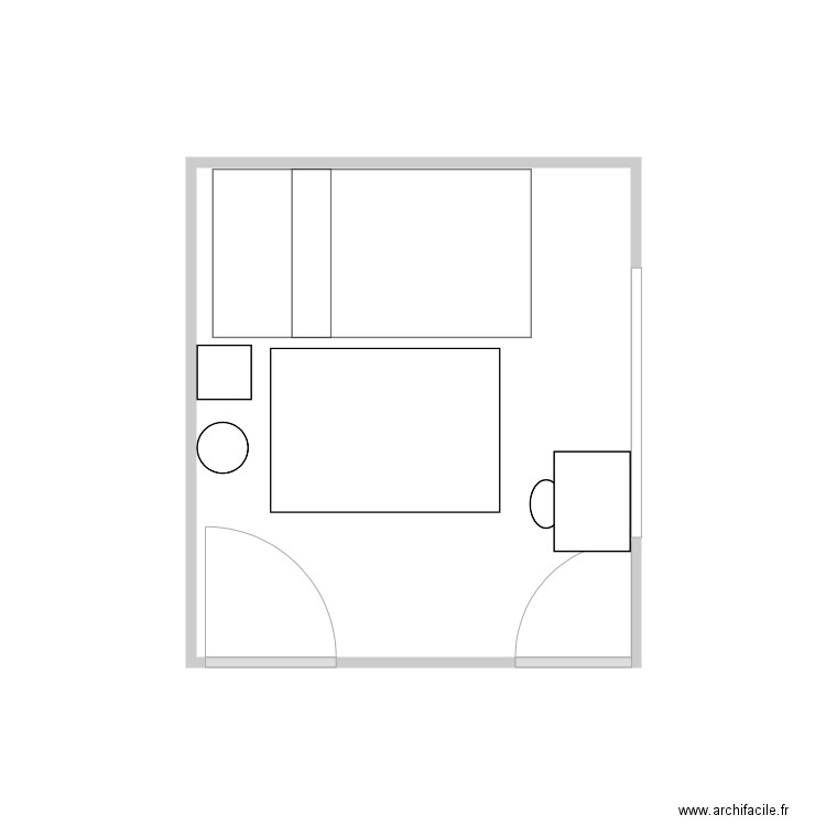 Mélina ch Elizabeth. Plan de 0 pièce et 0 m2