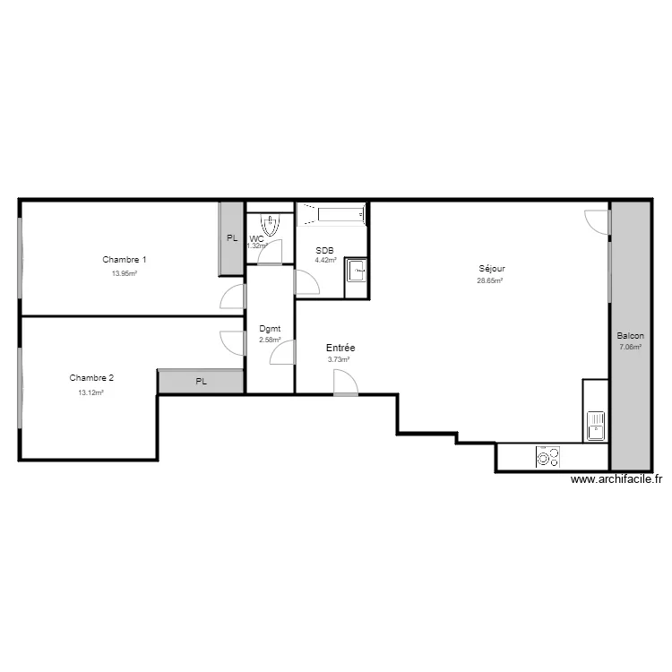 Plan ben 1998. Plan de 