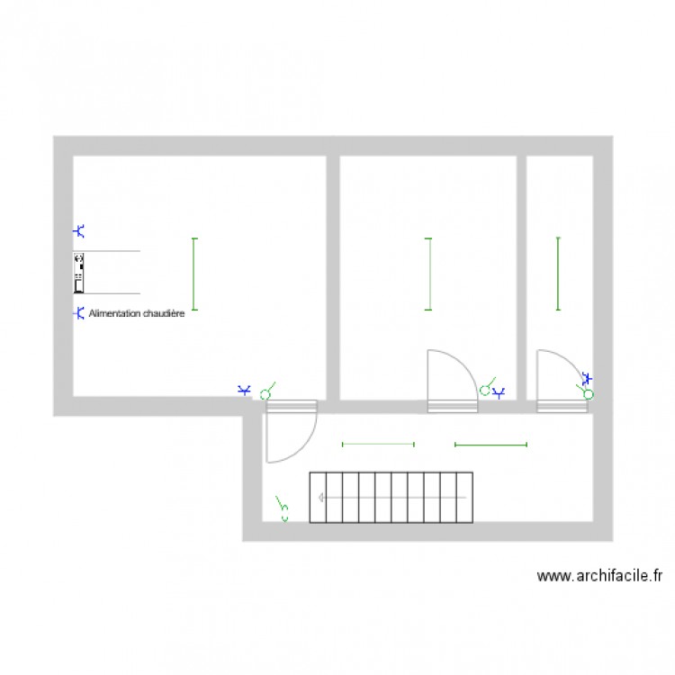 Cave. Plan de 0 pièce et 0 m2