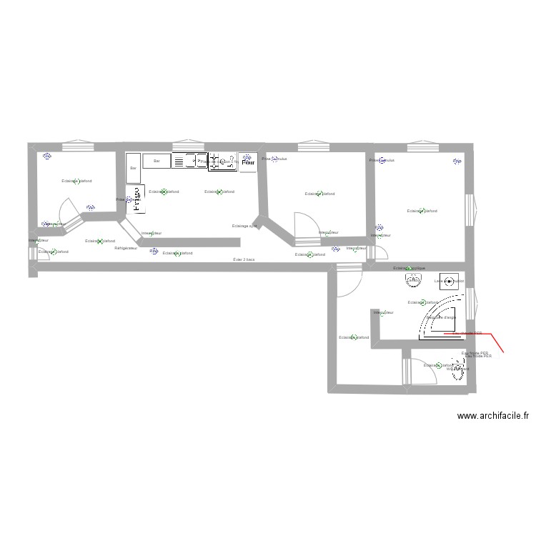 bled 1. Plan de 0 pièce et 0 m2