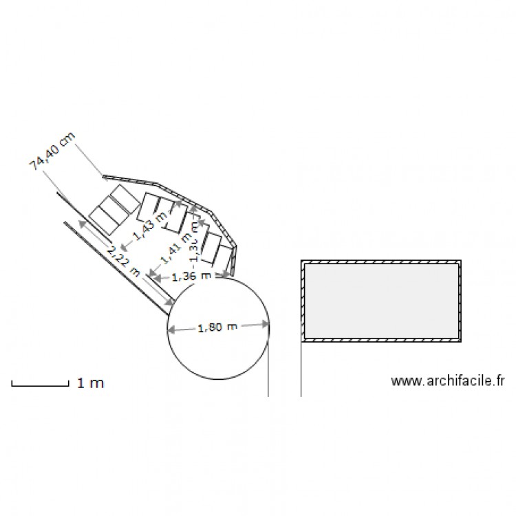 Plan. Plan de 0 pièce et 0 m2