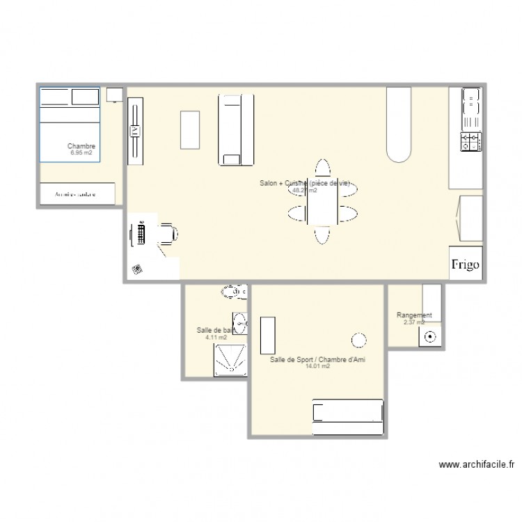 Maison. Plan de 0 pièce et 0 m2