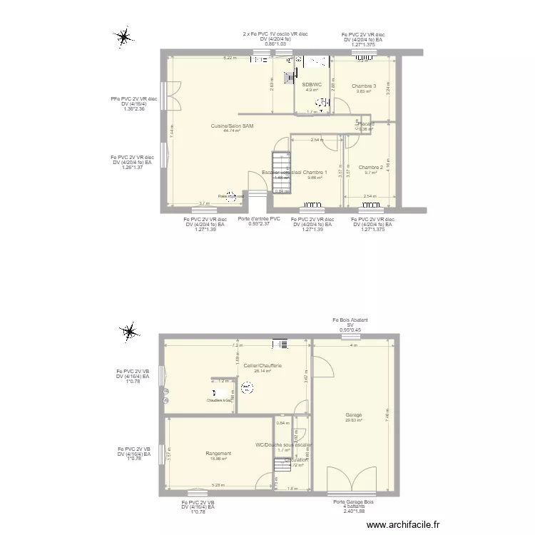 RAGOUT L&eacute;a. Plan de 