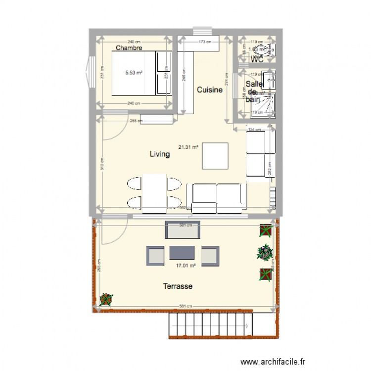 waulsort. Plan de 0 pièce et 0 m2