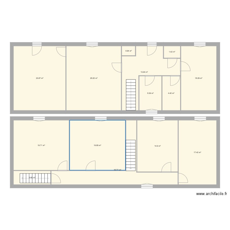 ROBERT Jean Paul. Plan de 0 pièce et 0 m2