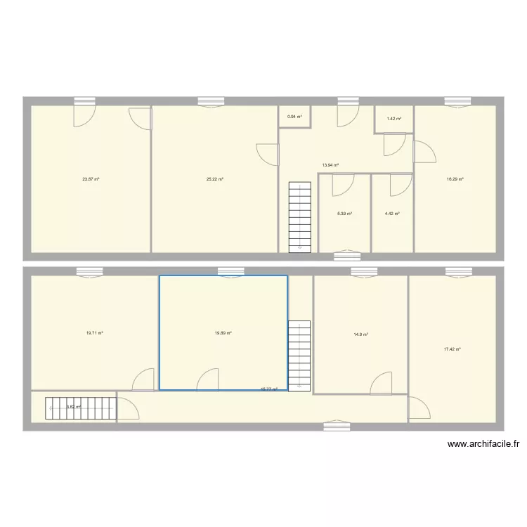 ROBERT Jean Paul. Plan de 