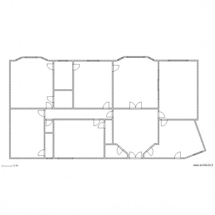 wagram. Plan de 0 pièce et 0 m2