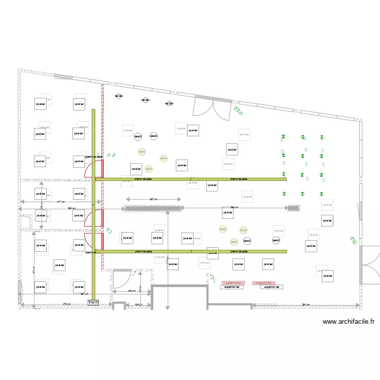 &eacute;tage 3. Plan de 