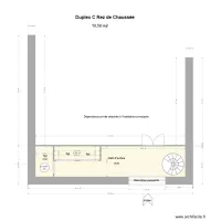 Duplex C Rez de Chauss&eacute;e.