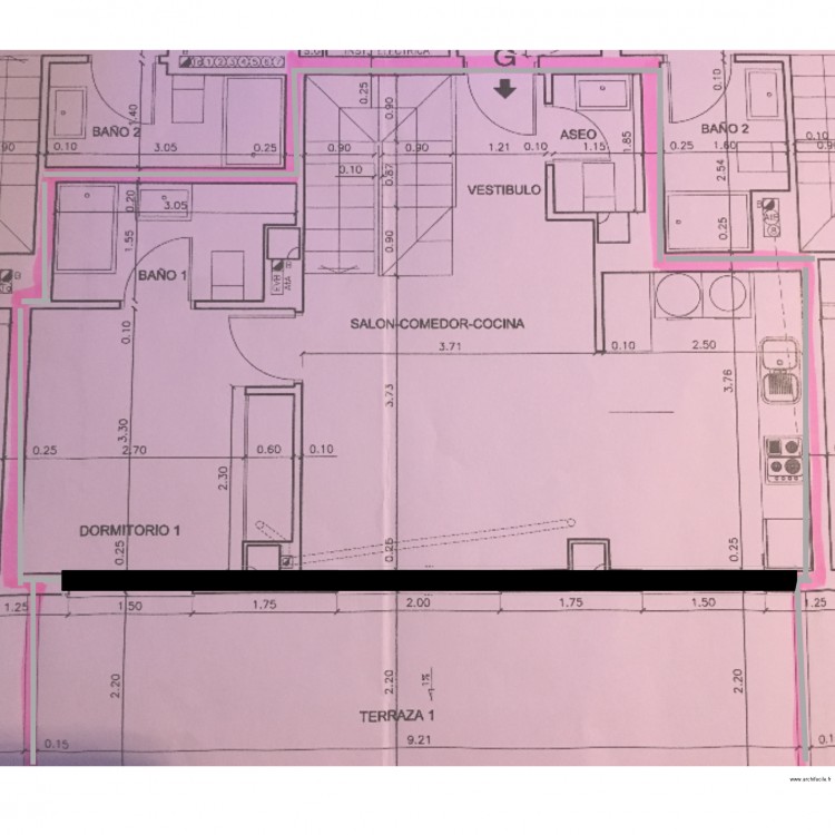 9ème étage Los Abedulès. Plan de 0 pièce et 0 m2