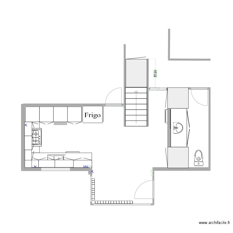 1696 Parc Cuisine tel quelle. Plan de 0 pièce et 0 m2