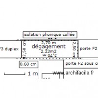 escalier   dégagement