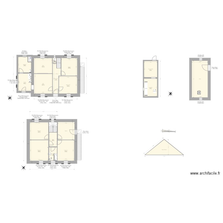 BOUILLOT Hélène. Plan de 0 pièce et 0 m2