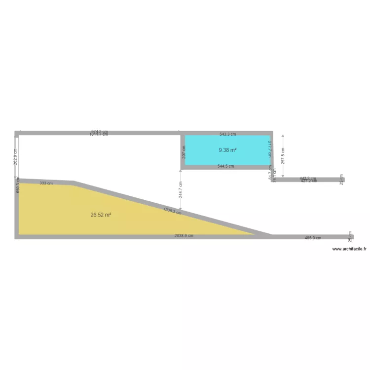 RAMPE DE GARAGE. Plan de 