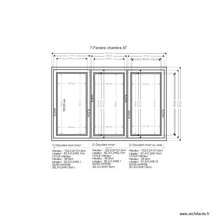 7-Fenetre chambre AT. Plan de 