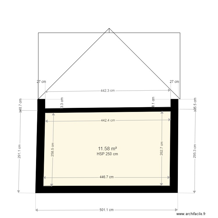 PIGNON. Plan de 0 pièce et 0 m2