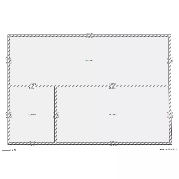 croignon. Plan de 