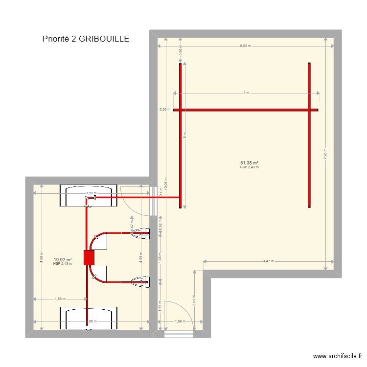 ARC EN CIEL GRIBOUILLE. Plan de 0 pièce et 0 m2