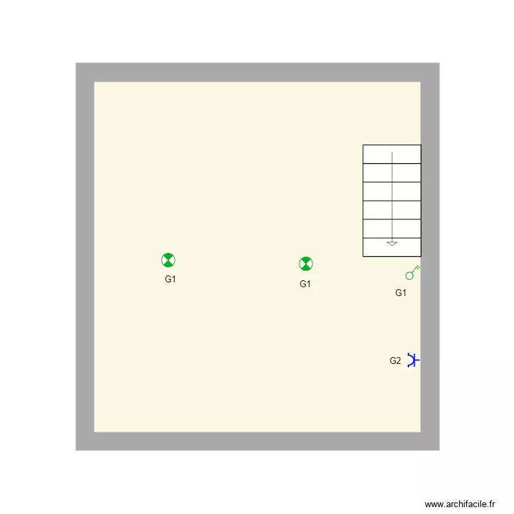 raphaelle cave. Plan de 