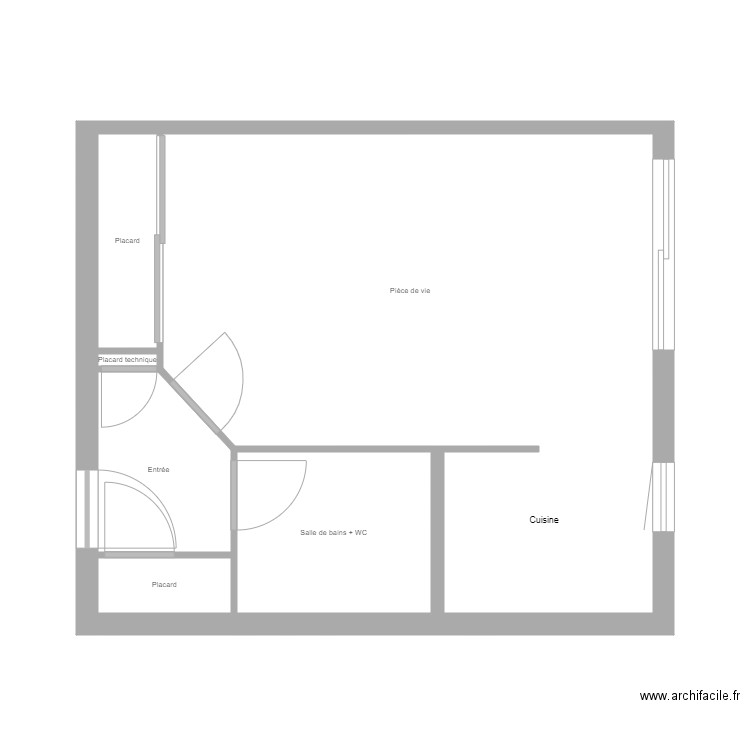 SCI Aube. Plan de 0 pièce et 0 m2