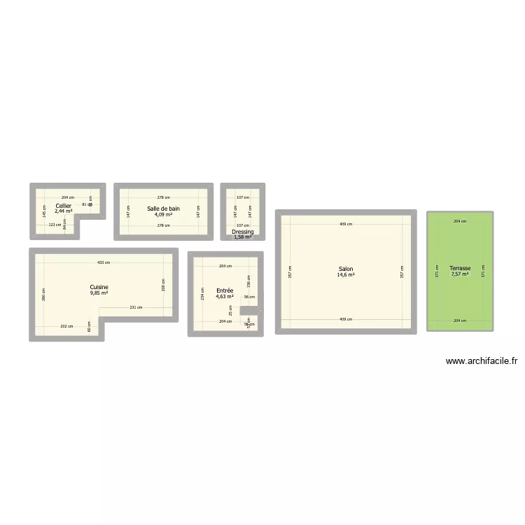 Studio DEUIL. Plan de Studio DEUIL. Plan de