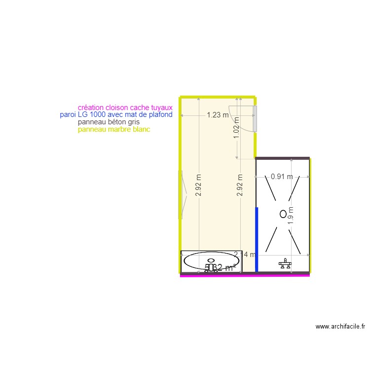 BOUILLAUD. Plan de 0 pièce et 0 m2