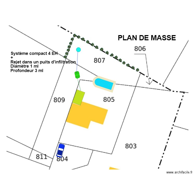 Dechanet 1. Plan de 0 pièce et 0 m2