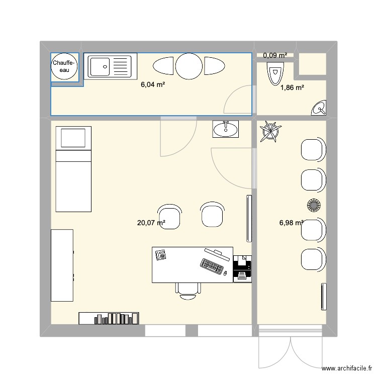 Cafétériat 3. Plan de 0 pièce et 0 m2
