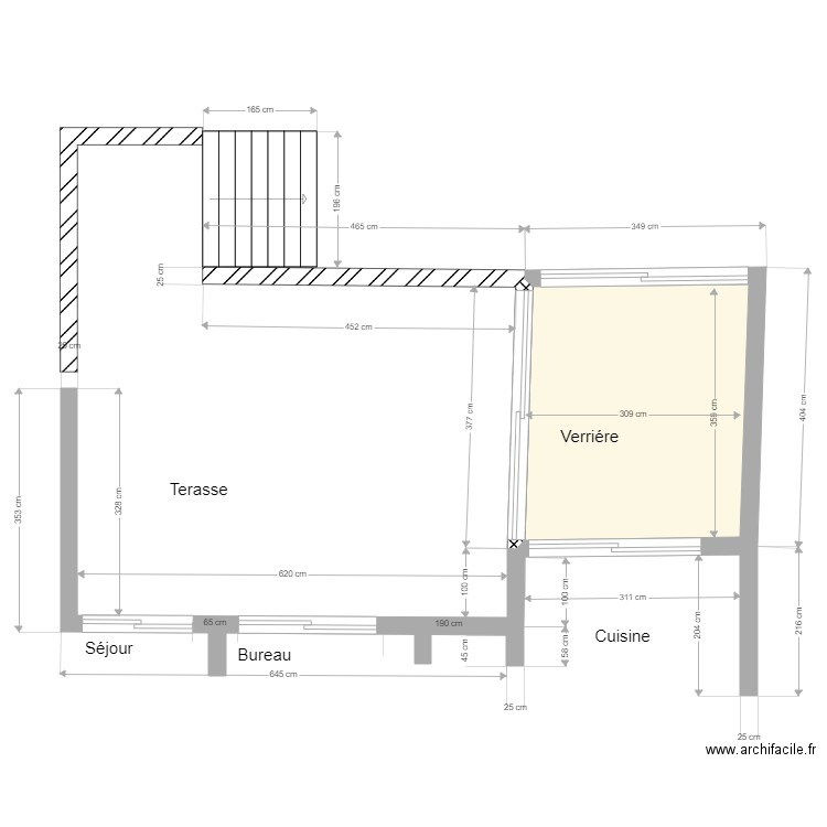 Terrase Projet 6. Plan de 0 pièce et 0 m2
