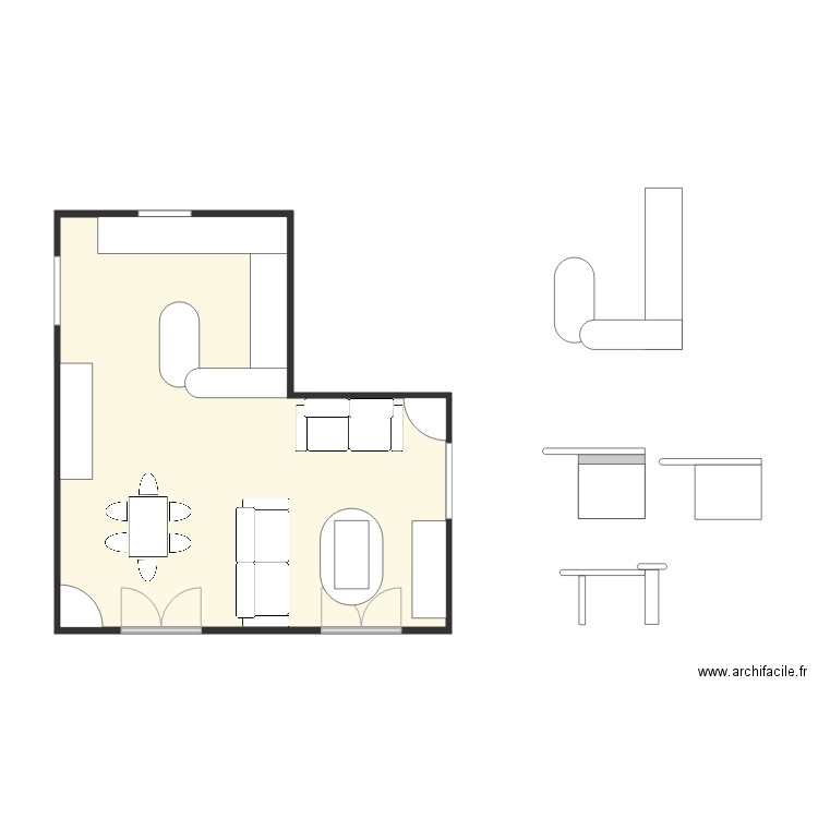 NATACHA. Plan de 0 pièce et 0 m2