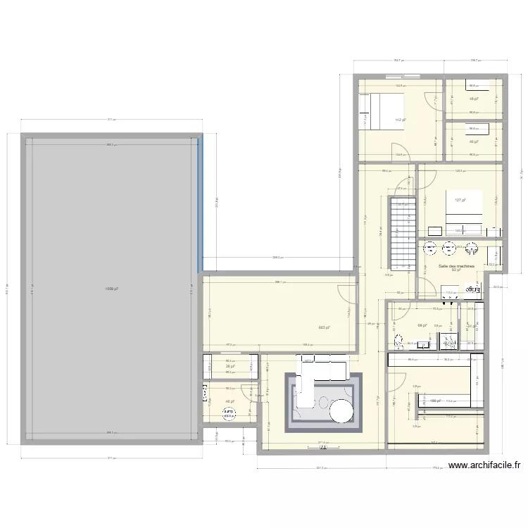 Sous-sol version 1 - 3. Plan de 