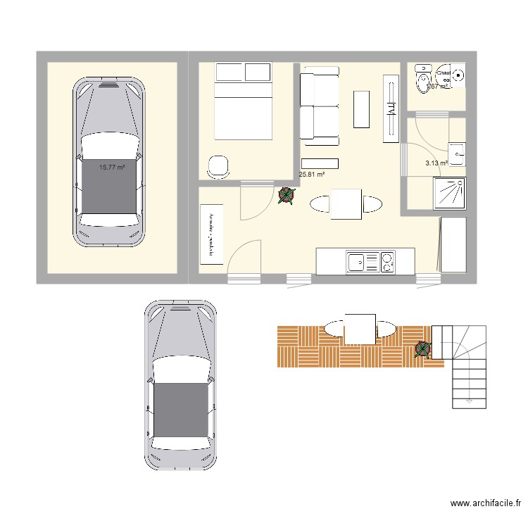 Projet1 bas 040120. Plan de 0 pièce et 0 m2