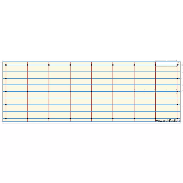 hangarlongueporteecharpente. Plan de 