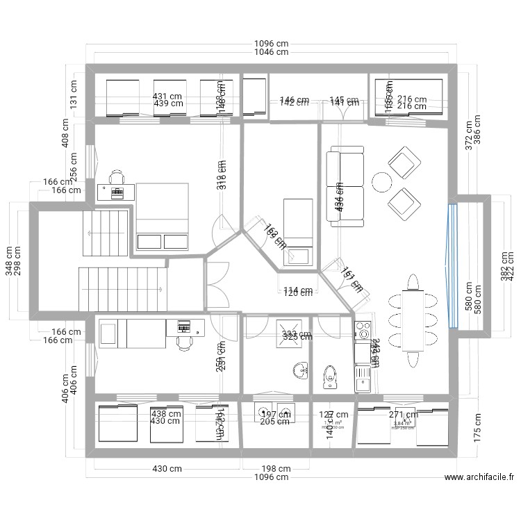 Plan 2eme Etage. Plan de 0 pièce et 0 m2