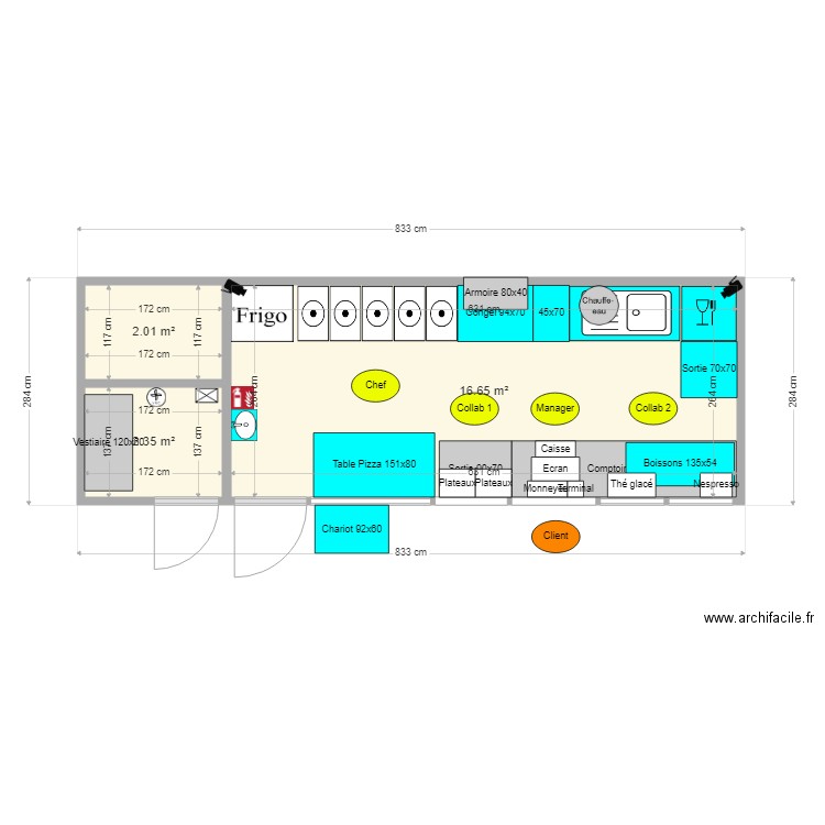 Scenario 1. Plan de 0 pièce et 0 m2