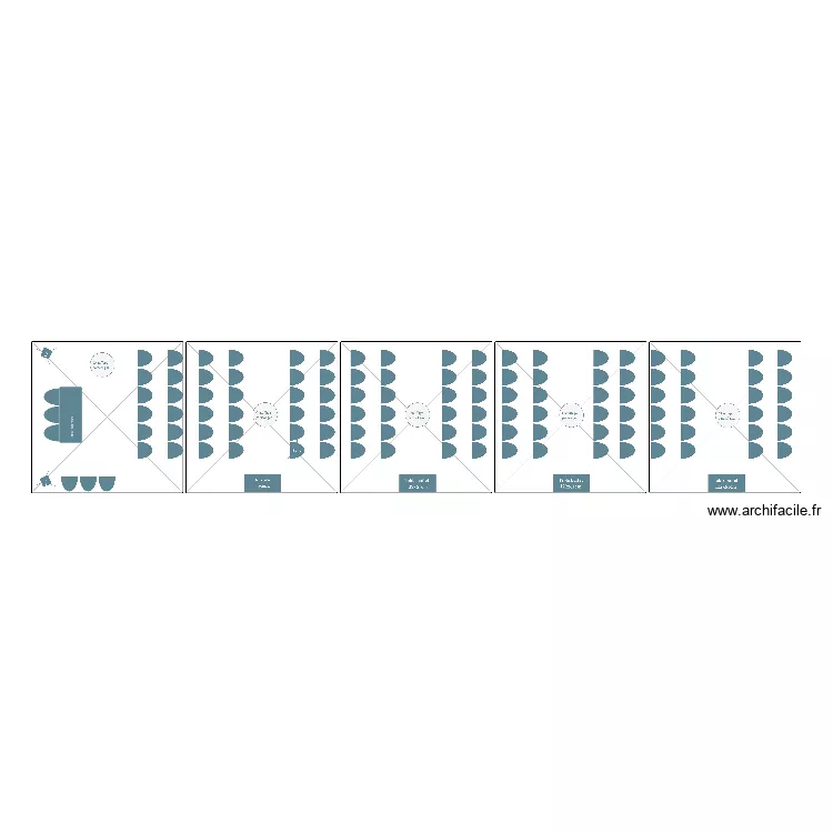 Espace conférence 120 personnes sous tentes pagode. Plan de Espace conférence 120 personnes sous tentes pagode. Plan de