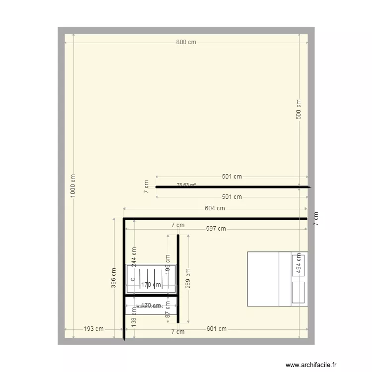 maison rez chaussée. Plan de maison rez chaussée. Plan de