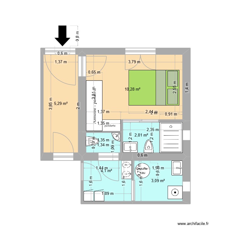 NOUVEAU 121. Plan de 0 pièce et 0 m2 NOUVEAU 121. Plan de 0 pièce et 0 m2
