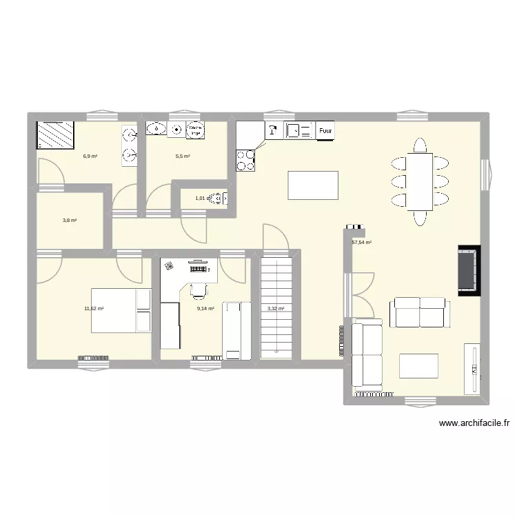 RDC. Plan de 8 et 99 m² RDC. Plan de 8 et 99 m²