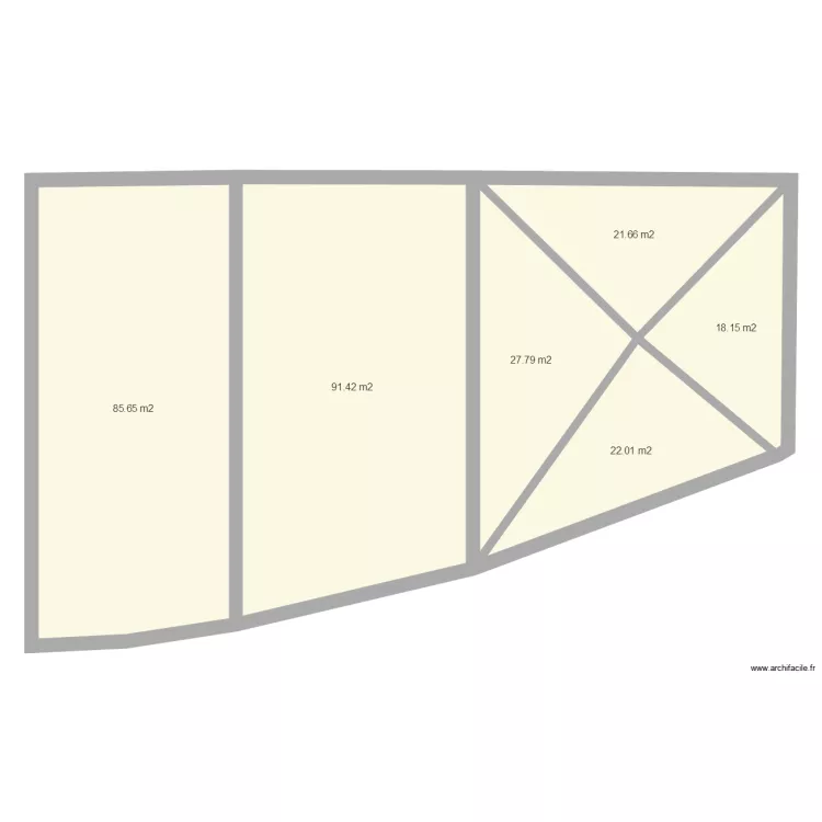 plan toiture poste. Plan de 