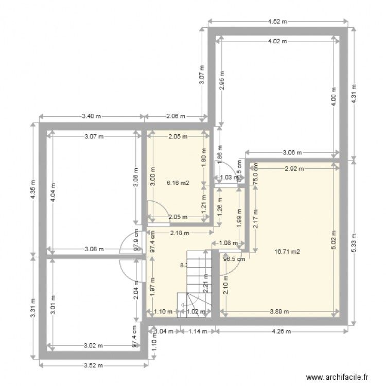 ormesok2etage. Plan de 0 pièce et 0 m2