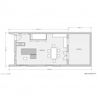 plan maison  10,50 x6.00 RDC