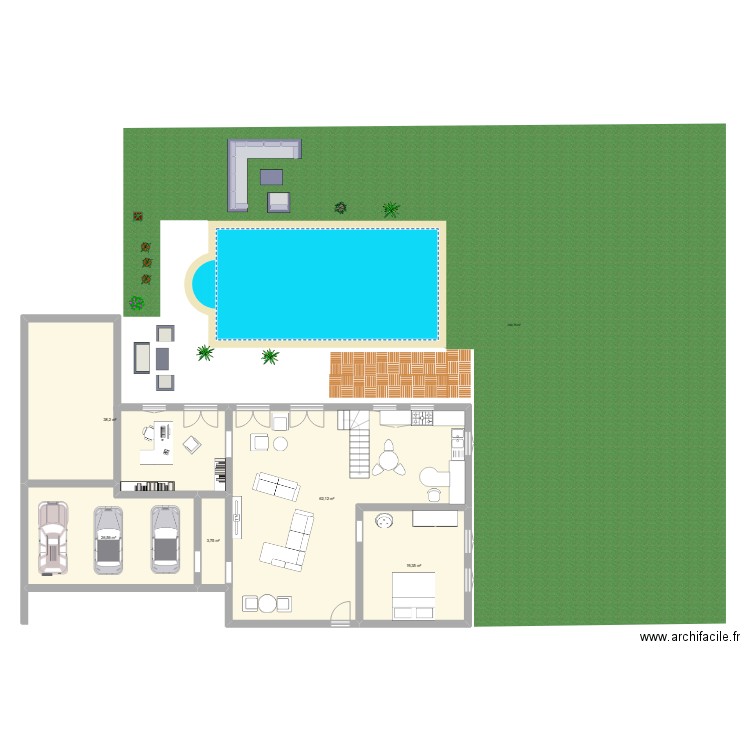 rdc1. Plan de 0 pièce et 0 m2