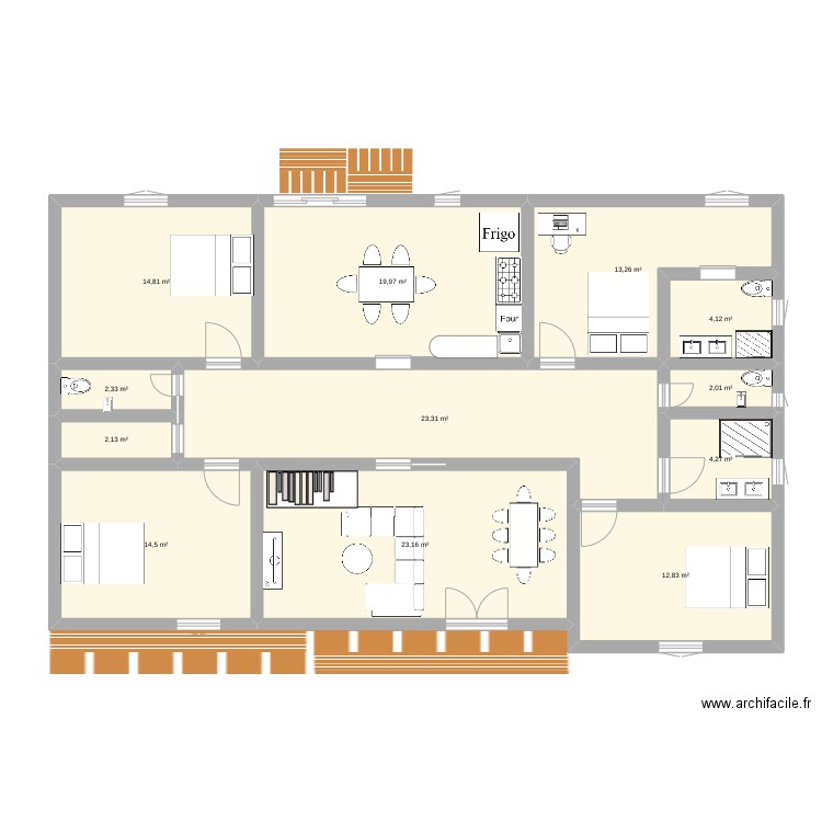 Plan CI. Plan de 0 pièce et 0 m2