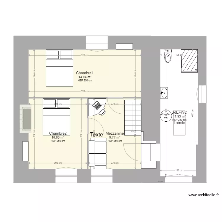 SPDR13-Etage_Am&eacute;nag&eacute;-Maison_2. Plan de 