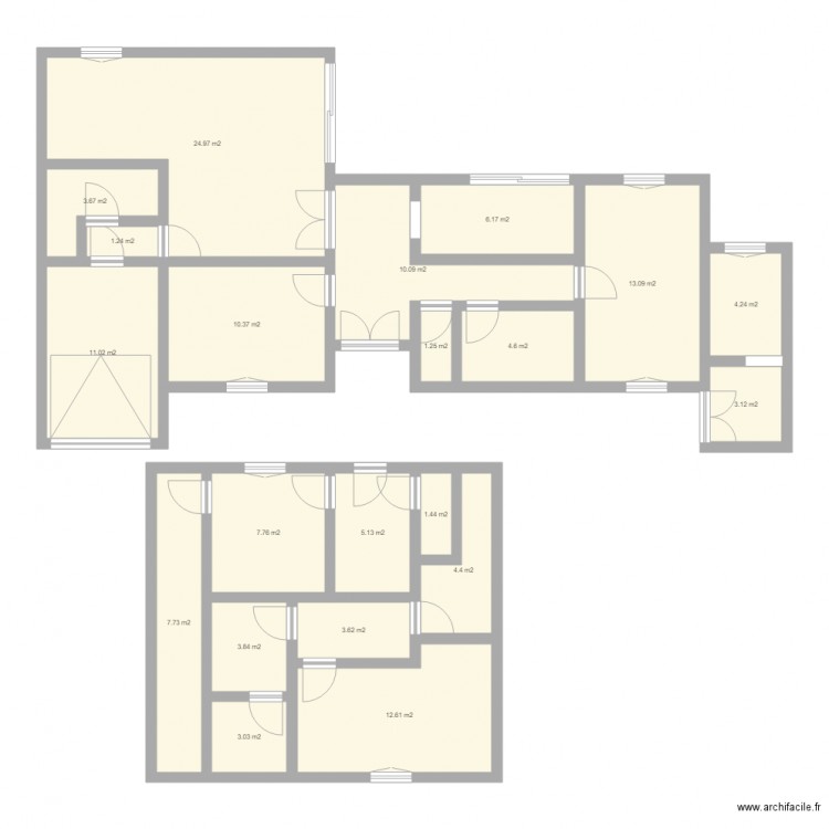 brulet. Plan de 0 pièce et 0 m2