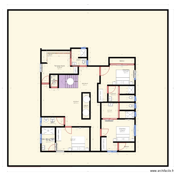 PLAN DU 21 Mars 2019 en cours de Modif . Plan de 0 pièce et 0 m2